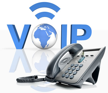 Example image of a VoIP phone